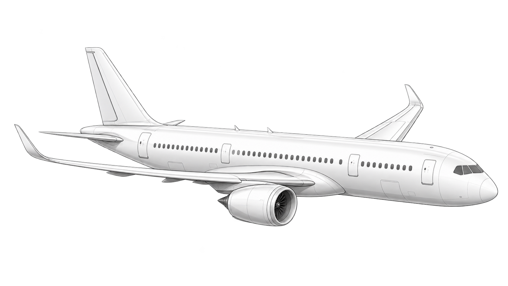 Civil airliner for aeronautics assembly applications