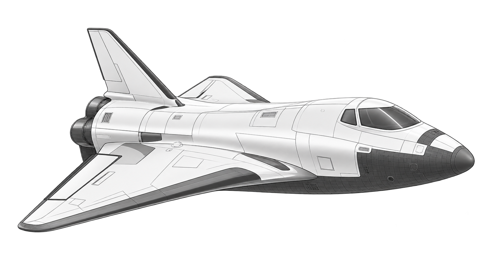 Space shuttle for aerospace assembly applications